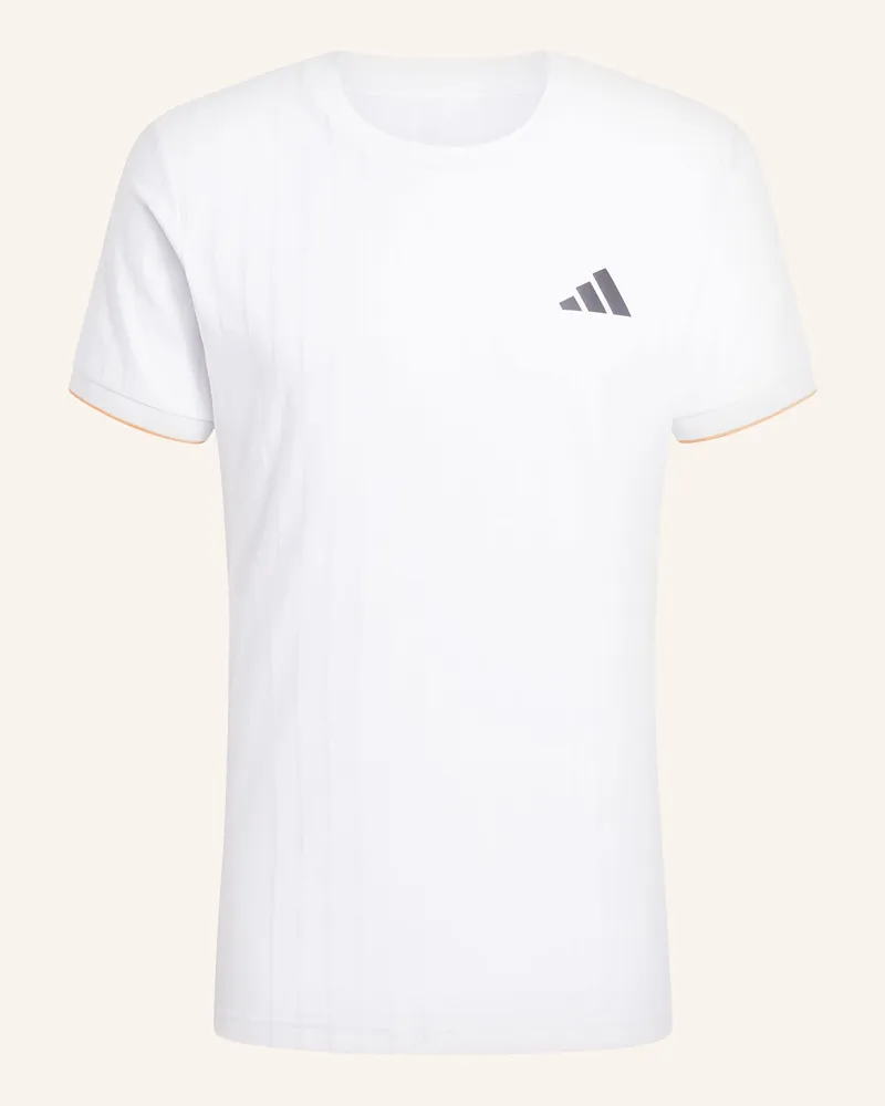 adidas T-Shirt Climacool Freelift Pro weiss Weiss