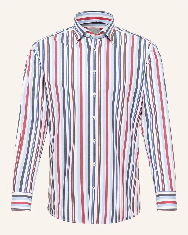 Eterna Hemd Modern Fit Rot