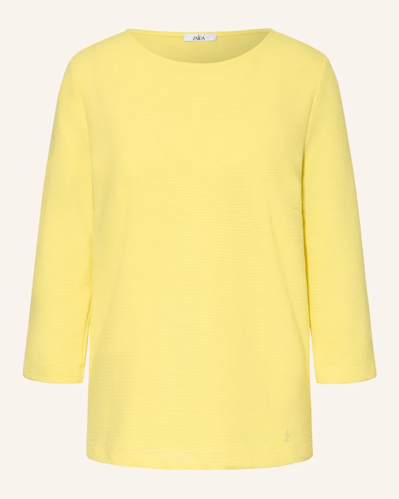 ZAíDA Shirt Mit 3/4-Arm gelb Gelb
