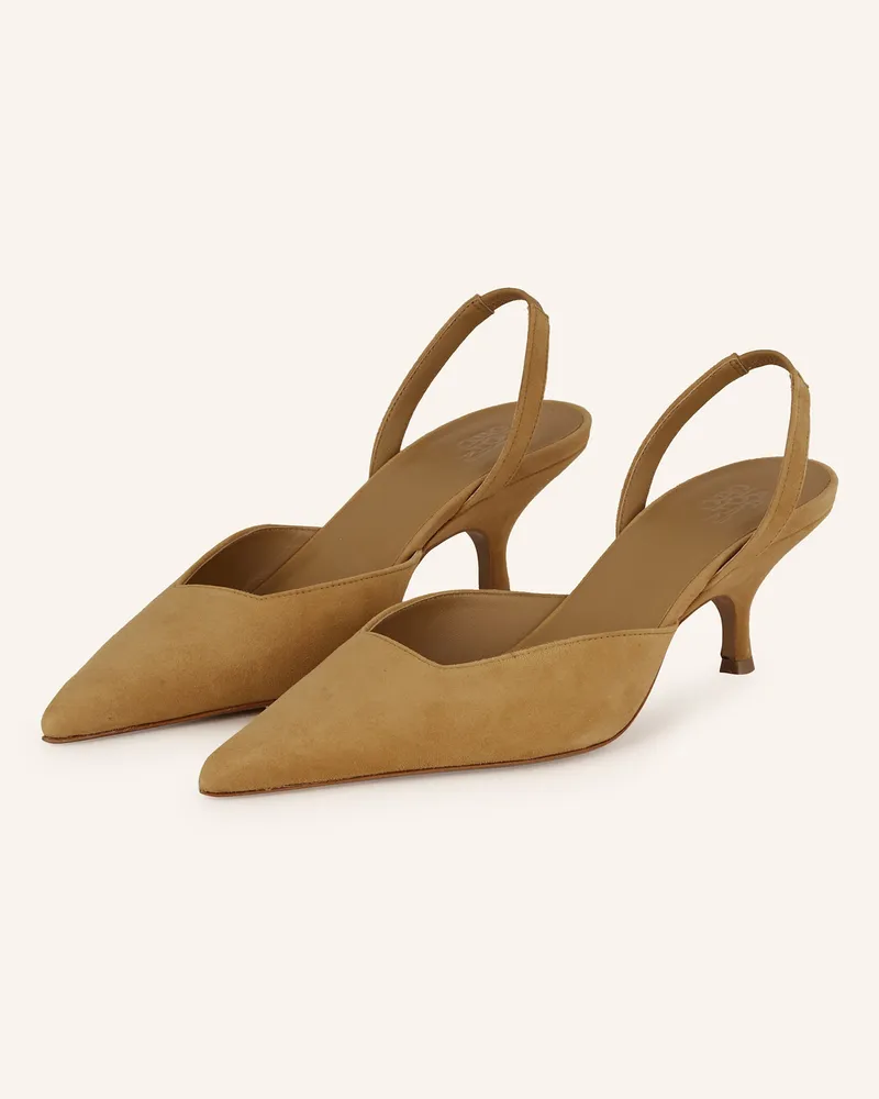 Gia Borghini Slingpumps OCTAVIE Camel