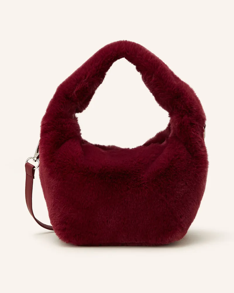 RINO & PELLE Beuteltasche CHERYL XS Dunkelrot