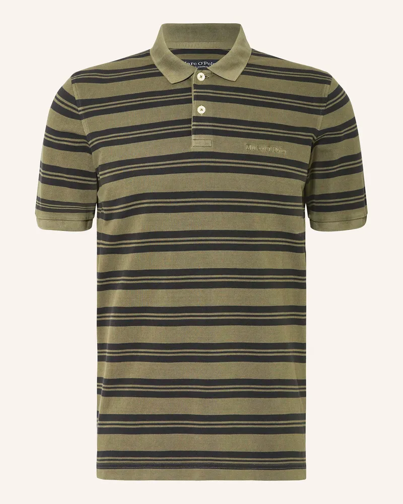 Marc O'Polo Piqué-Poloshirt Regular Fit Khaki
