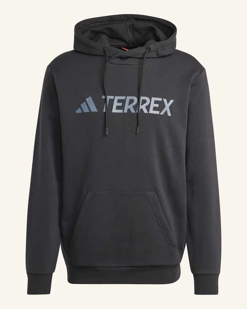adidas Hoodie TERREX MULTI LARGE LOGO Schwarz