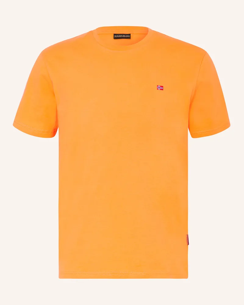 Napapijri T-Shirt SALIS Neonorange