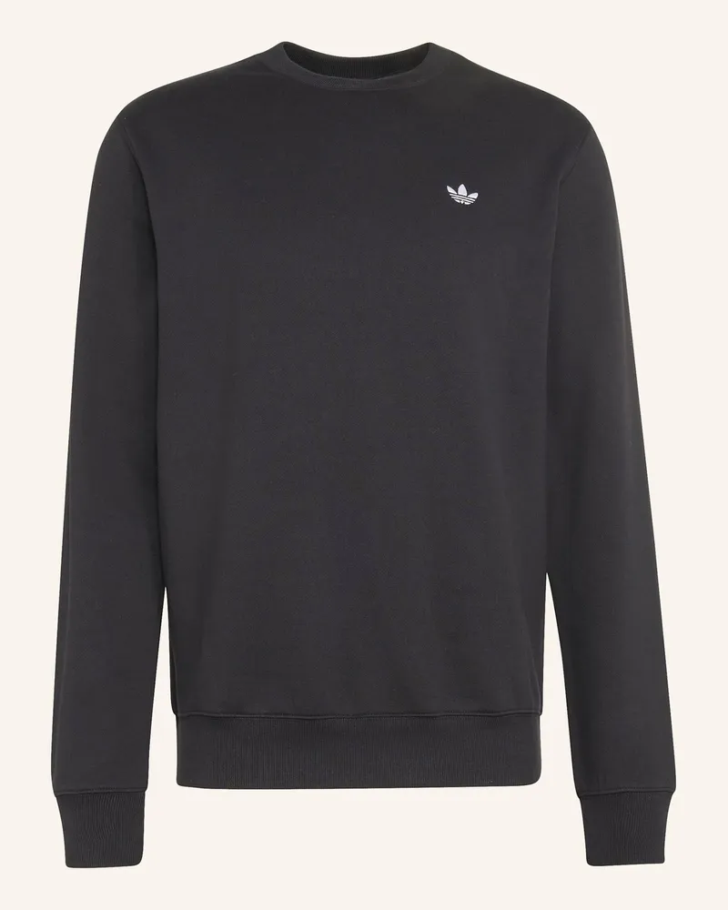 adidas Trefoil Essentials Crew Sweatshirt schwarz Schwarz