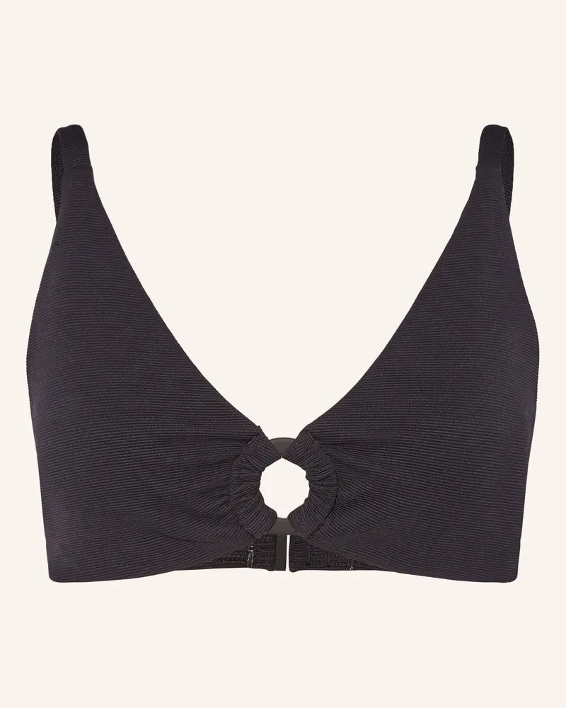 JETS Australia Triangel-Bikini-Top Isla schwarz Schwarz