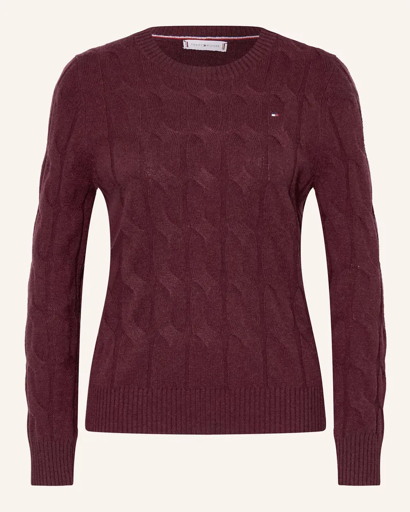 Tommy Hilfiger Pullover rot Dunkelrot