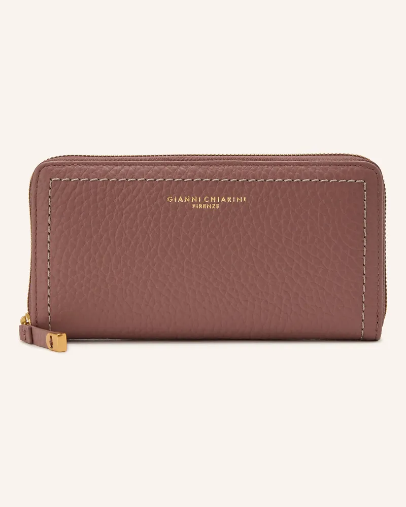 Gianni Chiarini Geldbörse Bubble rosa Camel