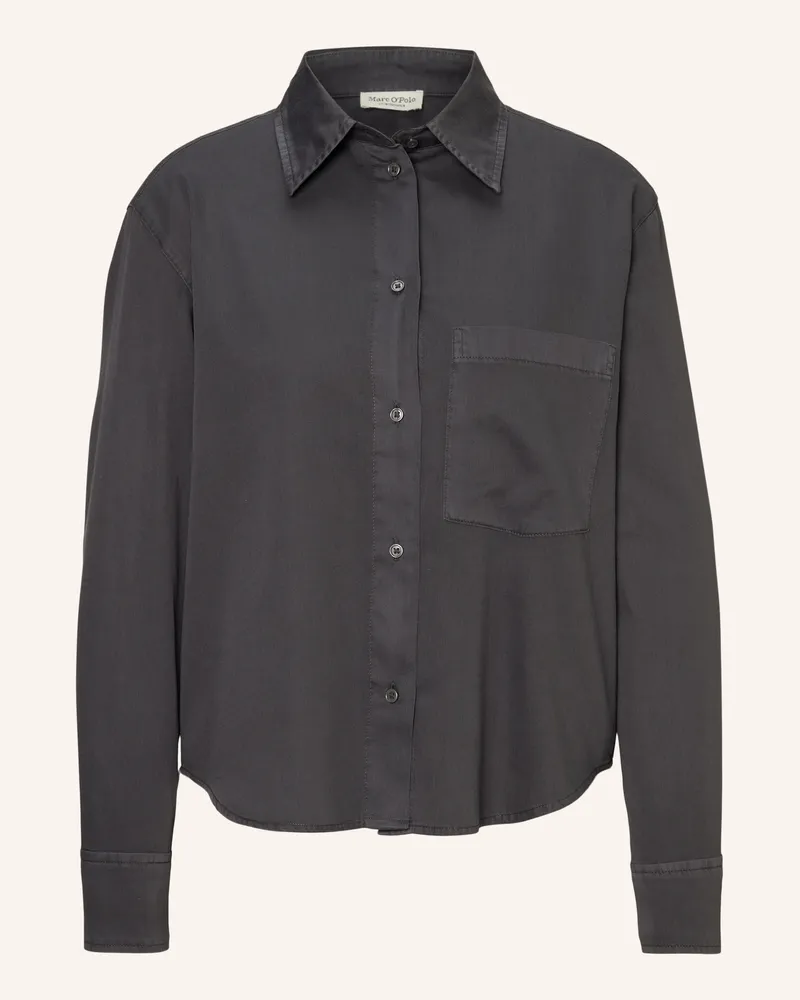 Marc O'Polo Bluse grau Dunkelgrau
