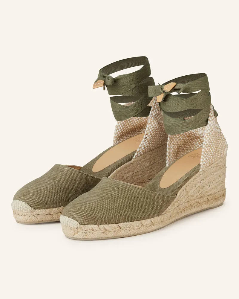 Castañer Wedges CARINA Oliv