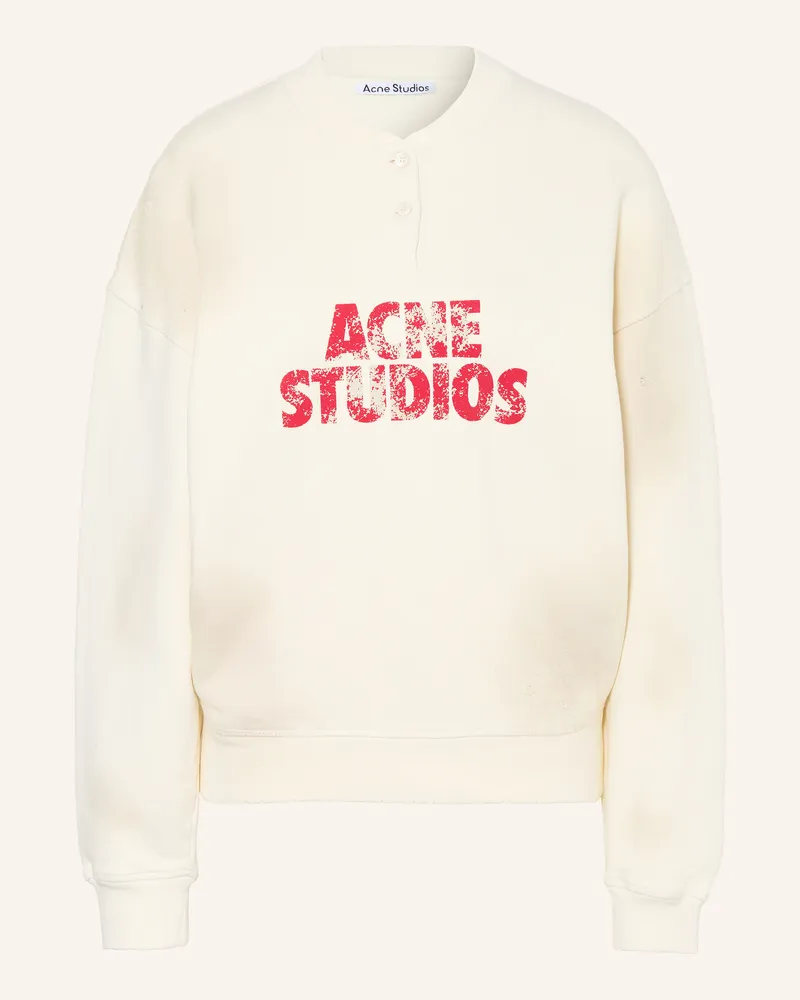 Acne Studios Sweatshirt beige Creme
