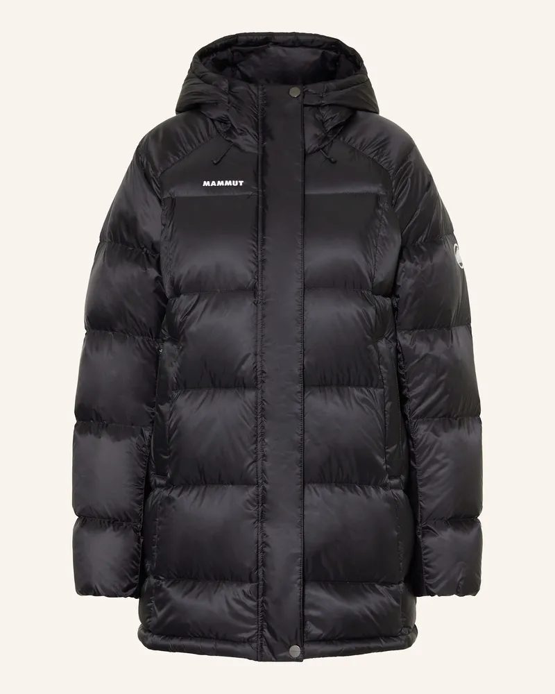 Mammut Daunenmantel Glacier Glow In schwarz Schwarz