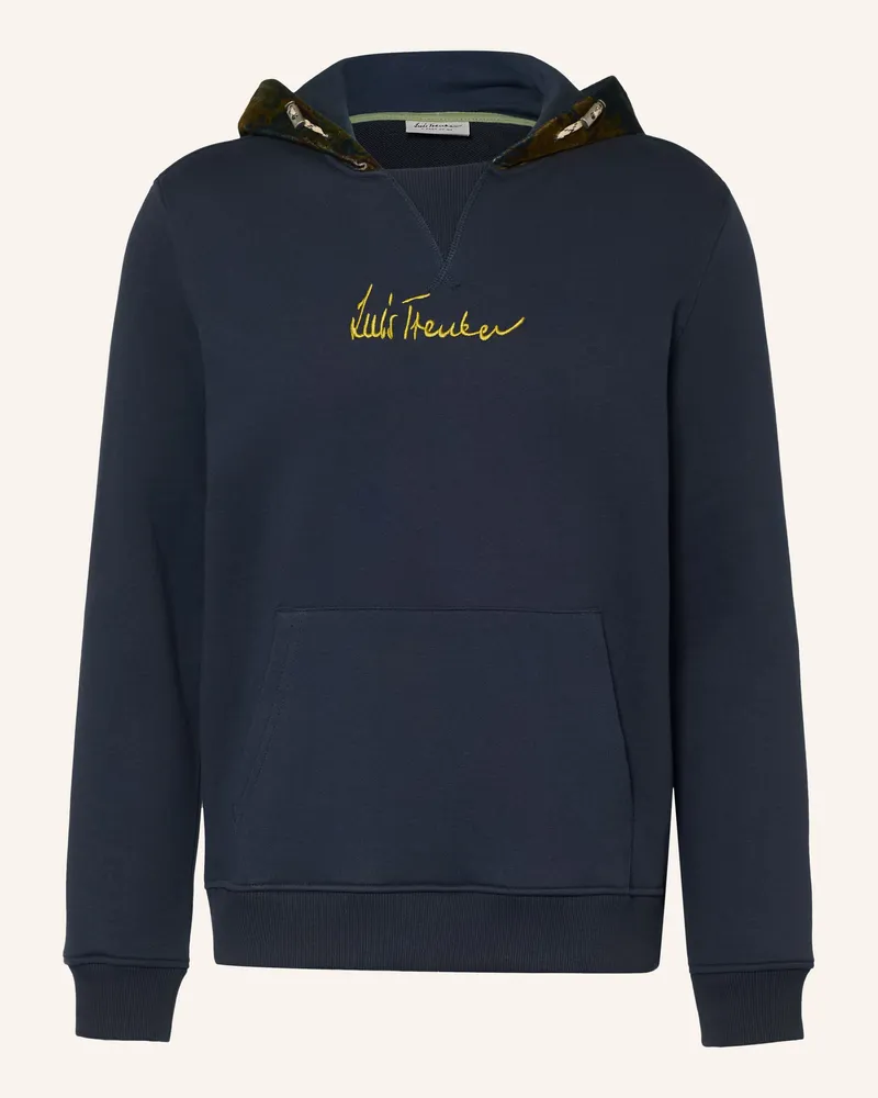 Luis Trenker Hoodie Luphilipp blau Dunkelblau