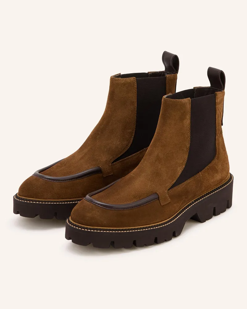 Pertini Chelsea-Boots Dunkelbraun