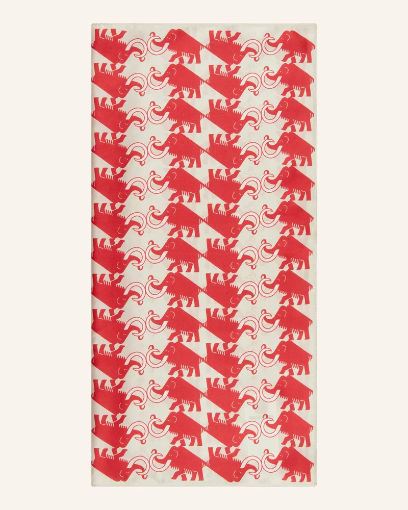 Mammut Seidentuch Rot