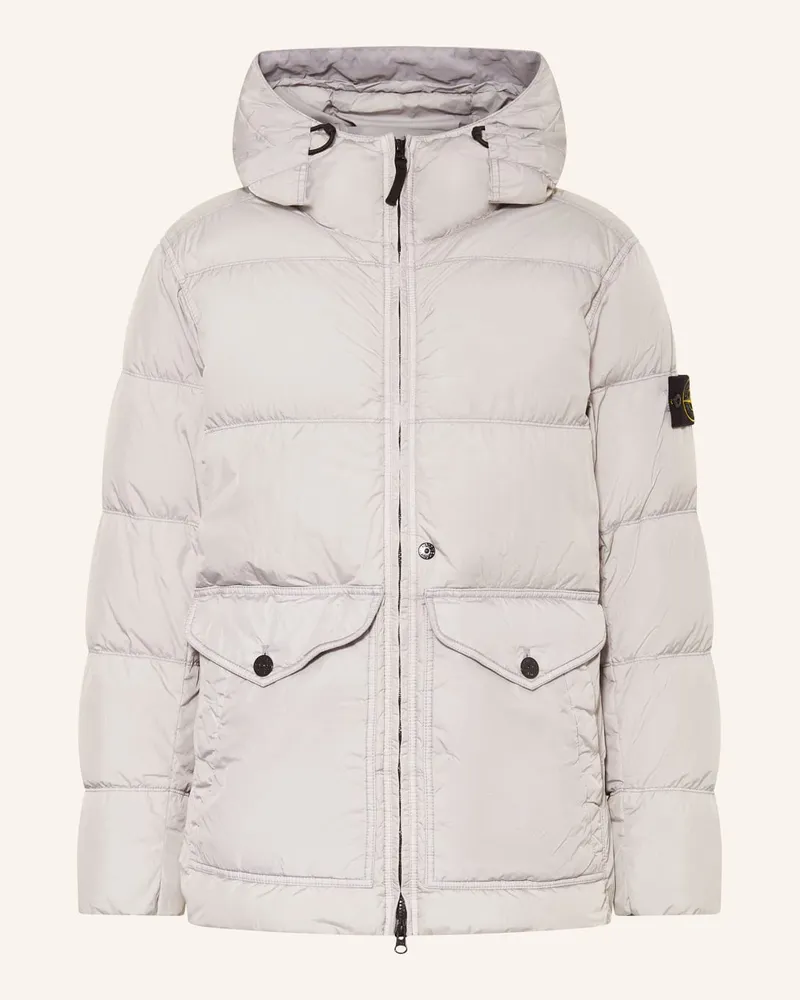 Stone Island Daunenjacke Grau