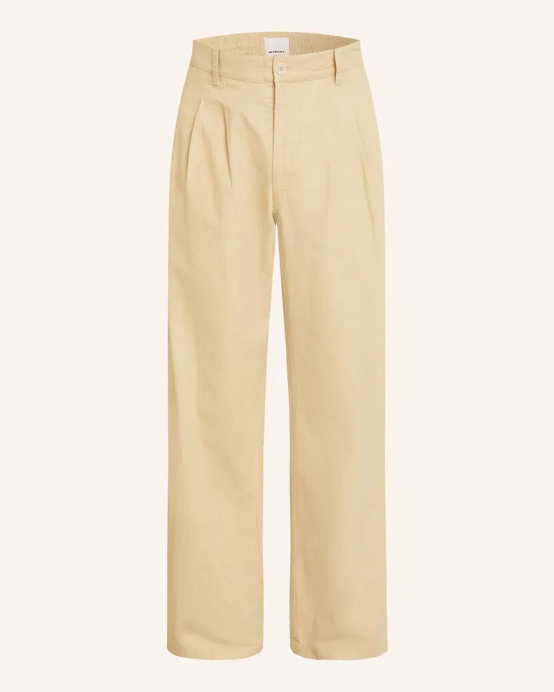 Isabel Marant Hose KOSTIN Regular Fit Beige