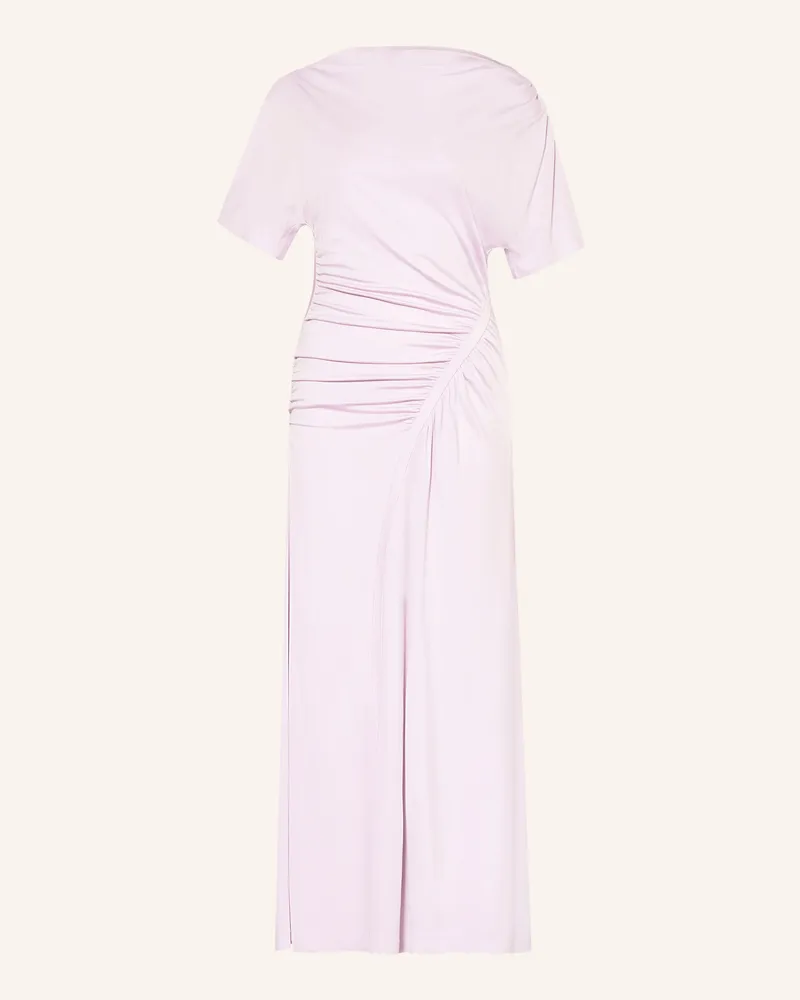 HUGO BOSS Satinkleid lila Helllila