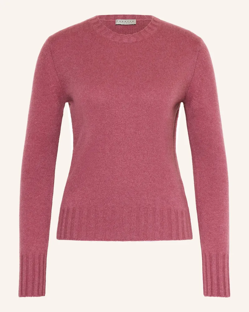 Lunaria Cashmere Cashmere-Pullover Altrosa