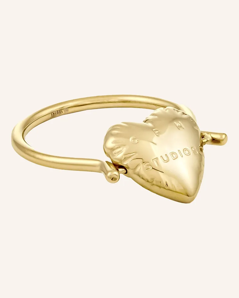 Copenhagen Ring  aus  Edelstahl Gold