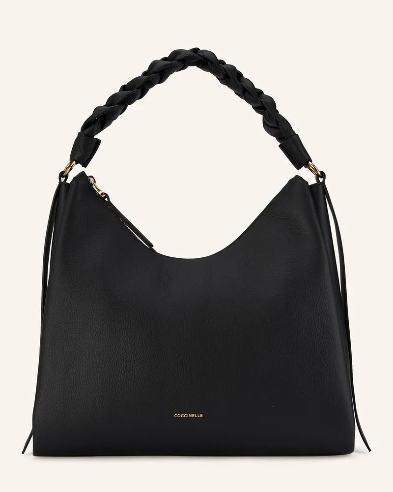 Coccinelle Beuteltasche schwarz Schwarz