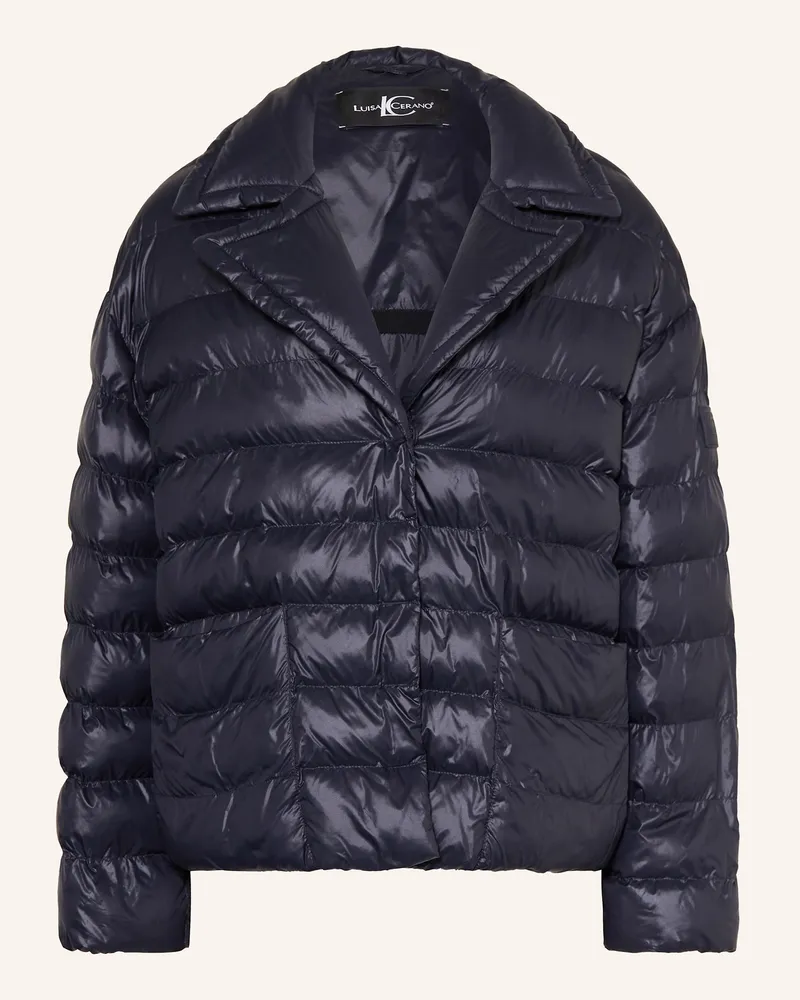 Luisa Cerano Steppjacke Dunkelblau