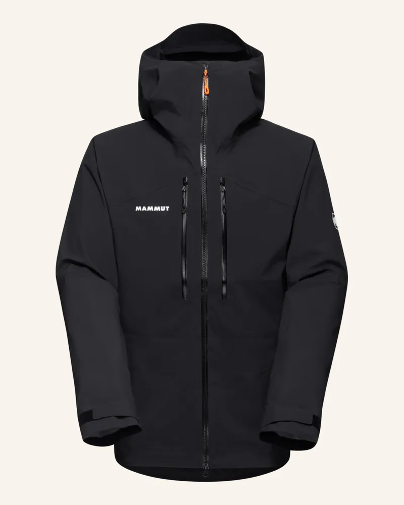 Mammut Hardshelljacke TAISS mit Kapuze Schwarz