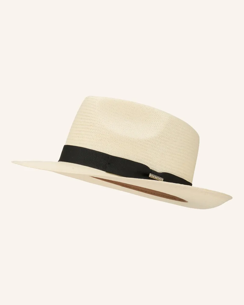 Stetson Strohhut Toyo beige Hellbraun