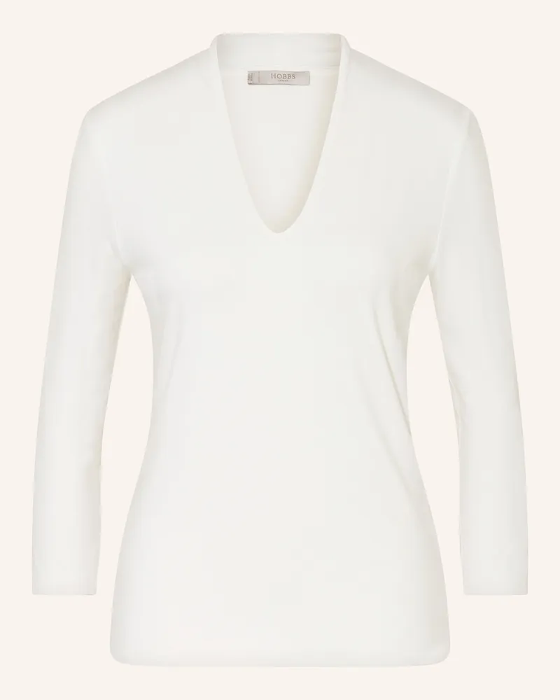 HOBBS London Shirt AIMEE mit 3/4-Arm Weiss