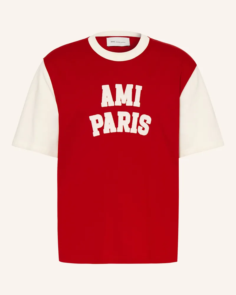 AMI Paris T-Shirt rot Rot