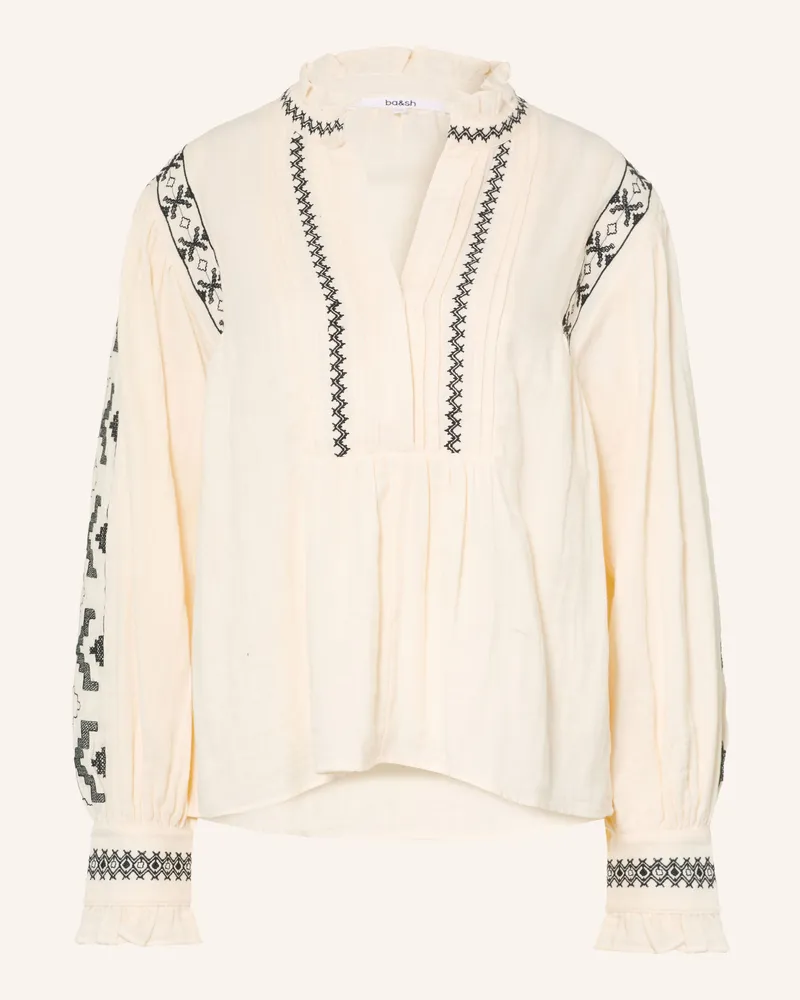 ba&sh Blusenshirt Pidma weiss Weiss