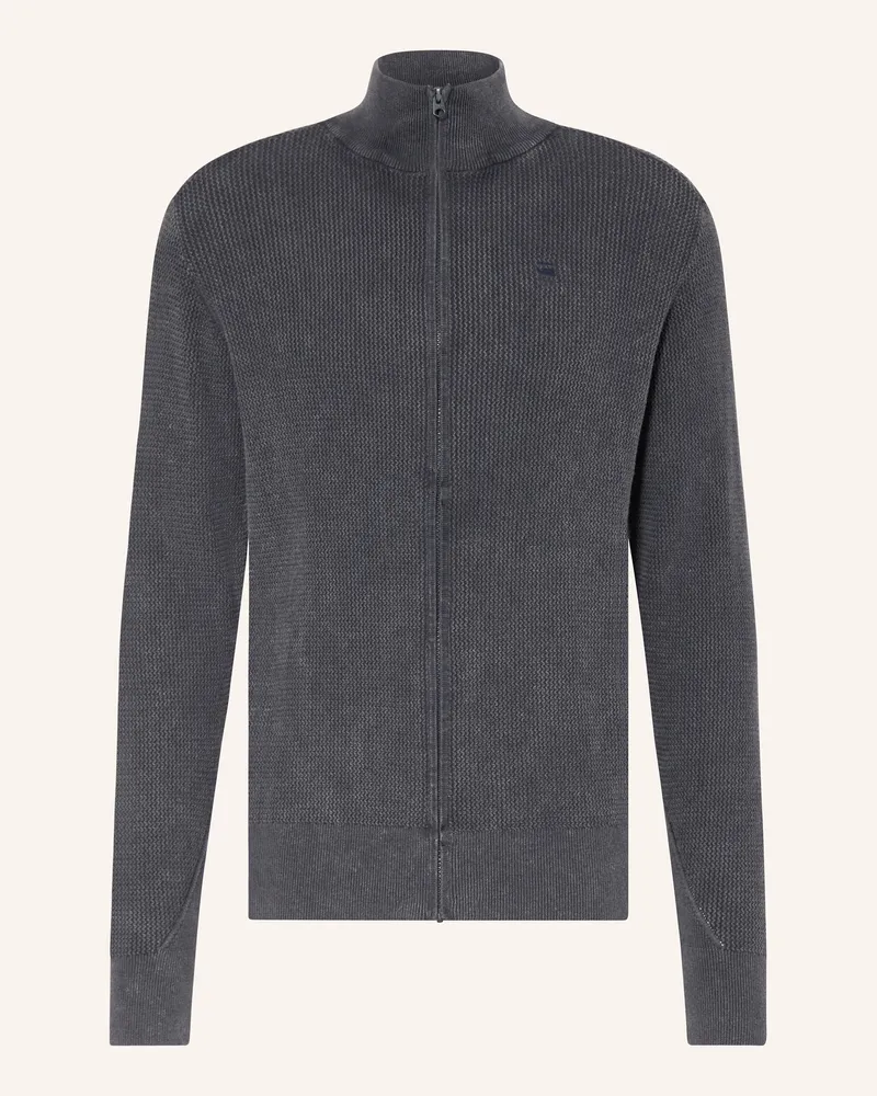 G-STAR RAW Strickjacke Dunkelgrau
