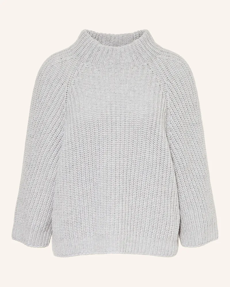 Iris von Arnim Cashmere-Pullover Fallou silber Hellgrau