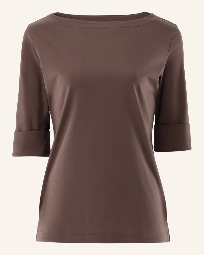 van Laack Bluse Slim Fit Beige