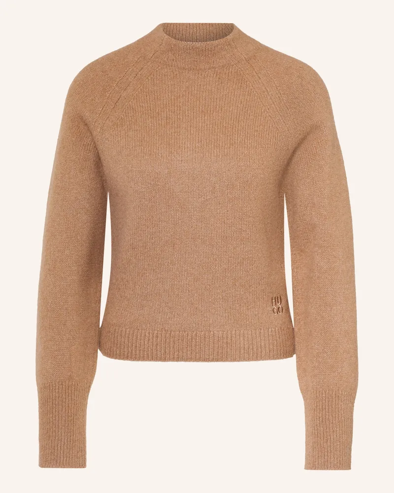 HUGO BOSS Pullover Surpenio beige Camel