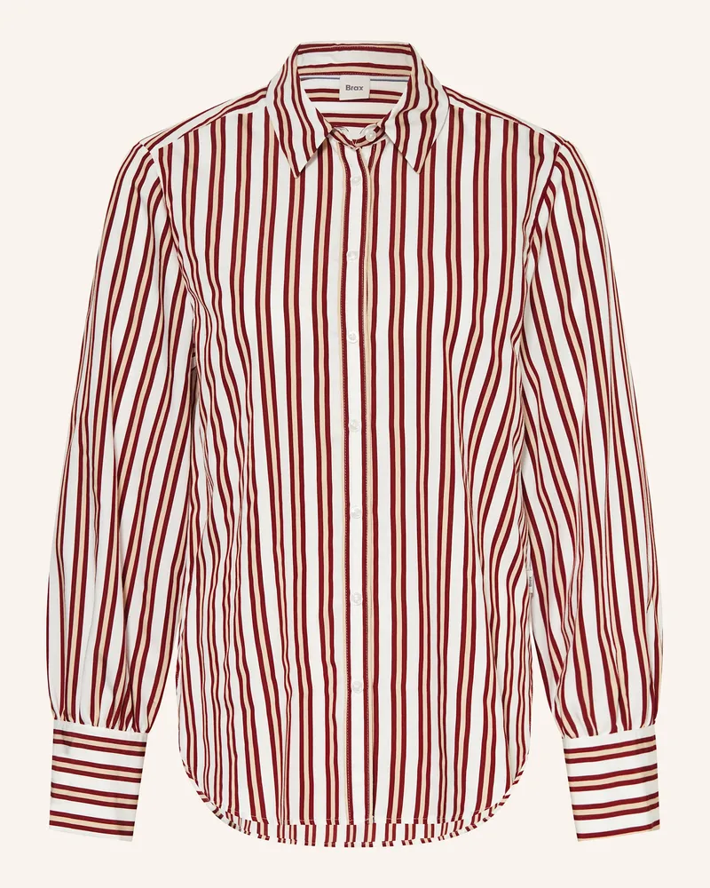 Brax Hemdbluse Vic rot Weiss