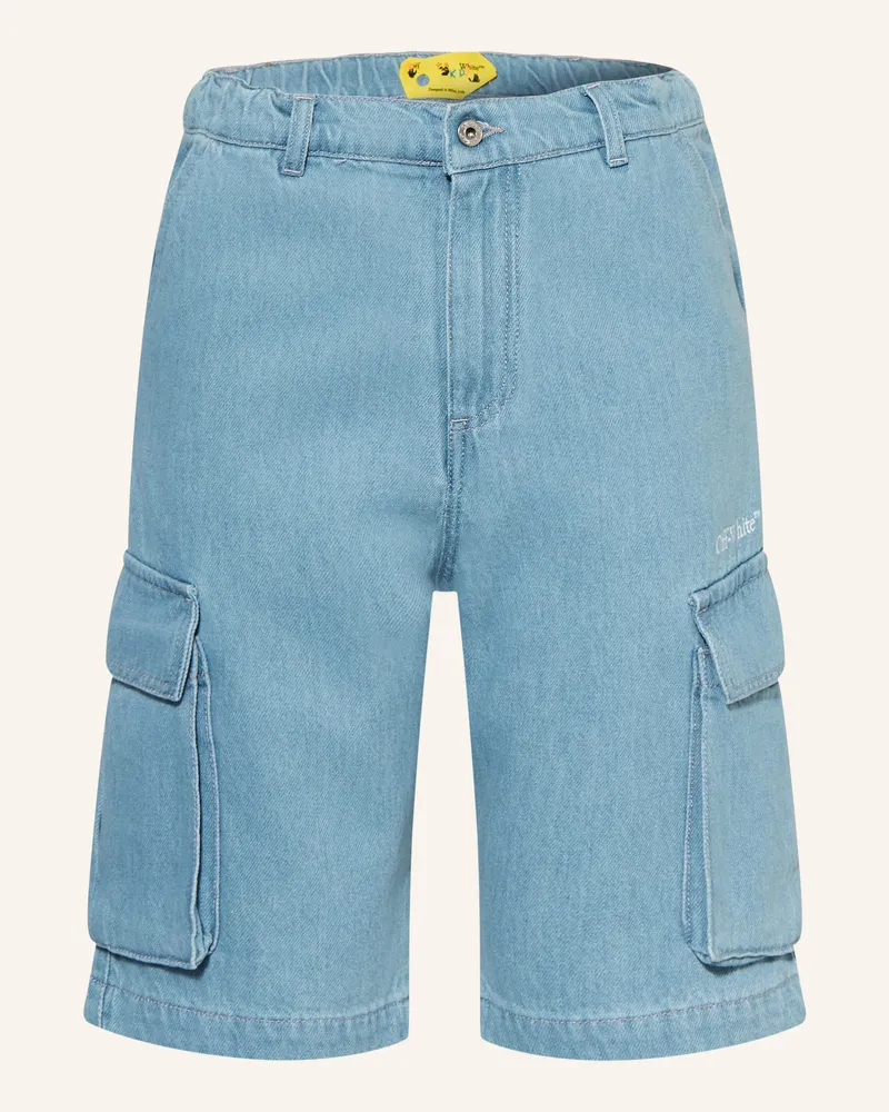 OFF-WHITE Cargo-Jeansshorts blau 423