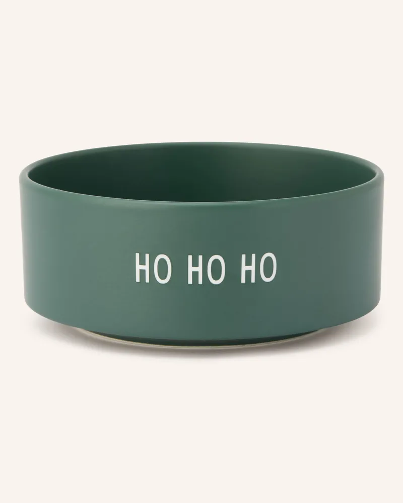 DESIGN LETTERS Schale Ho Ho Ho gruen Grün