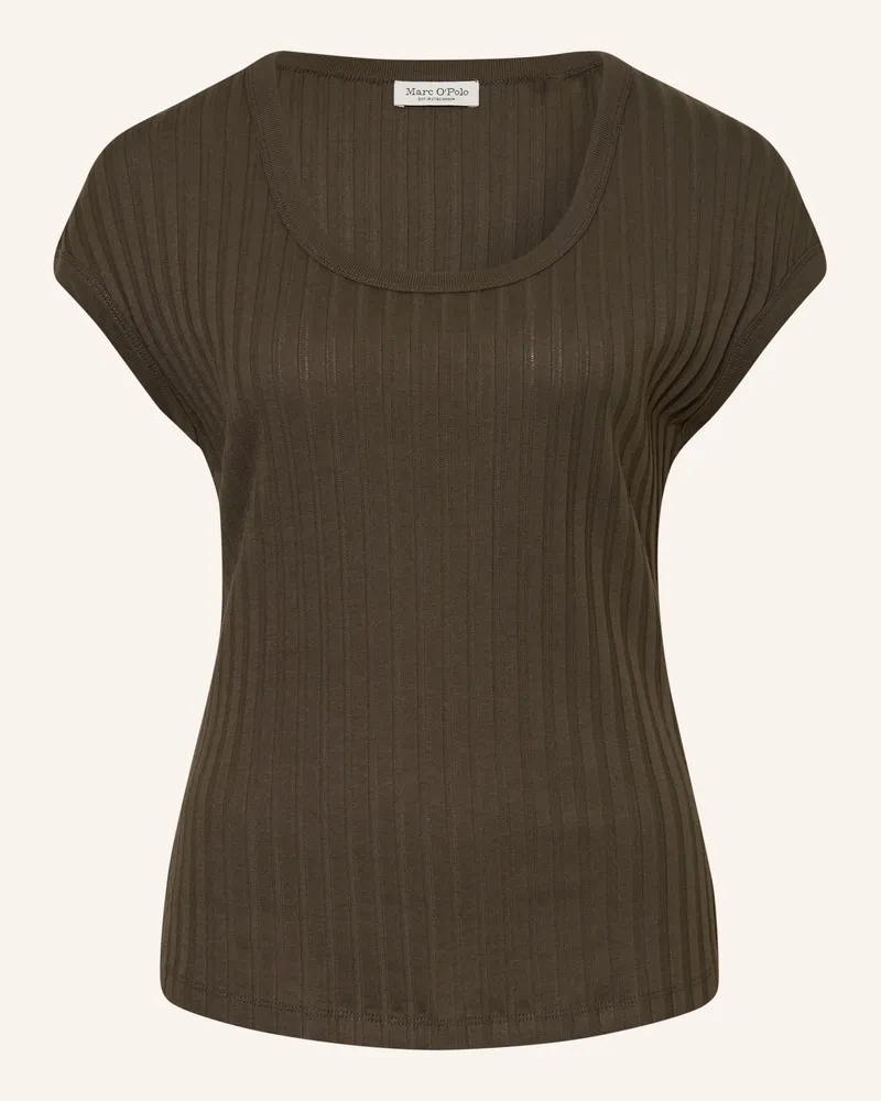 Marc O'Polo T-Shirt gruen Khaki