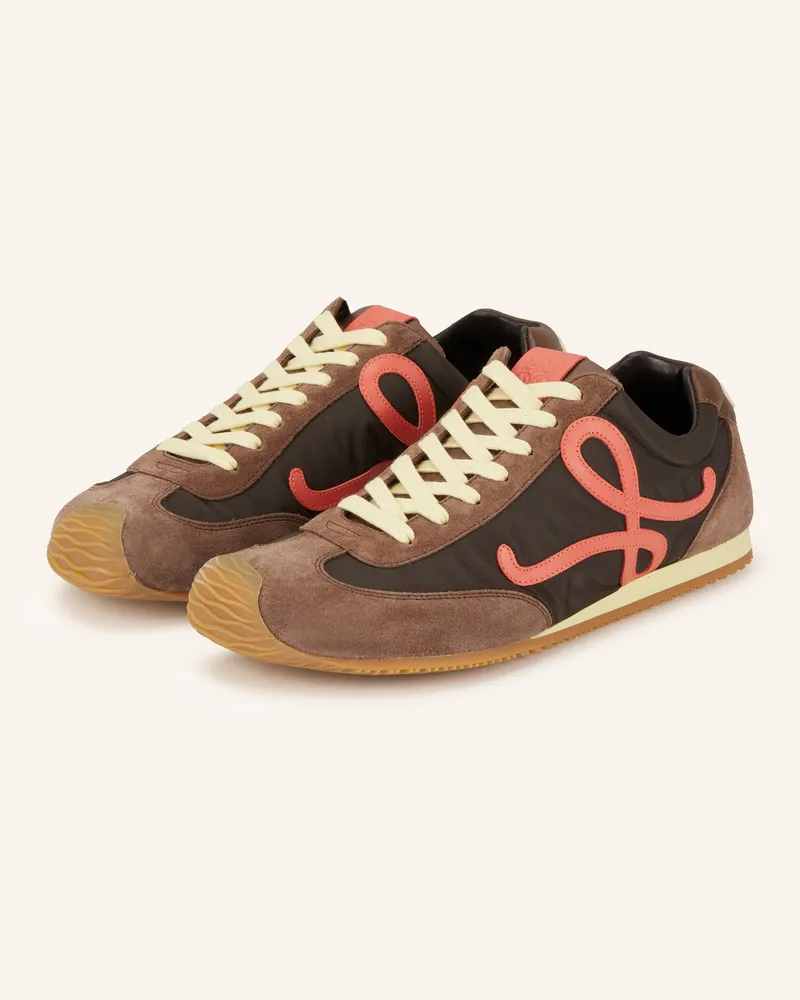 Loewe Sneaker BALLETT RUNNER 2.0 Dunkelbraun