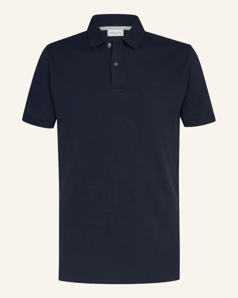 Profuomo Polo Kurzarm blau Blau
