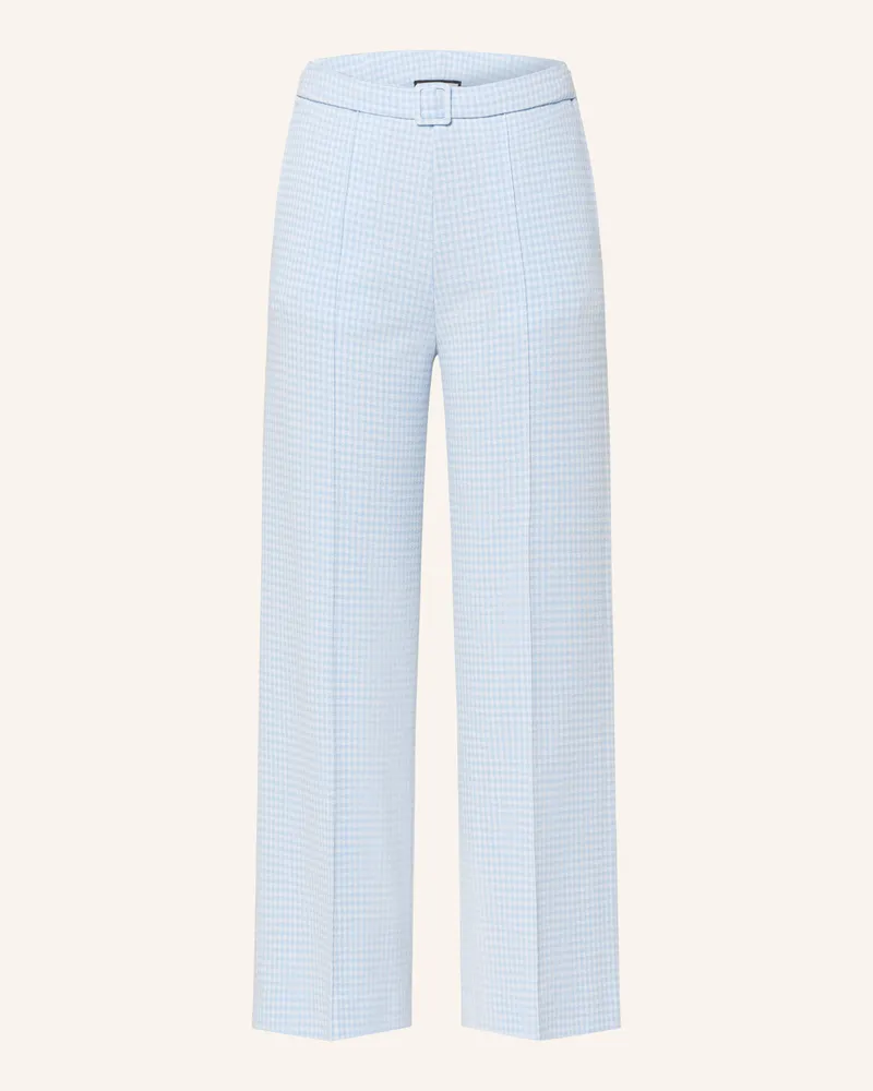 SEM PER LEI 7/8-Hose aus Jersey Hellblau