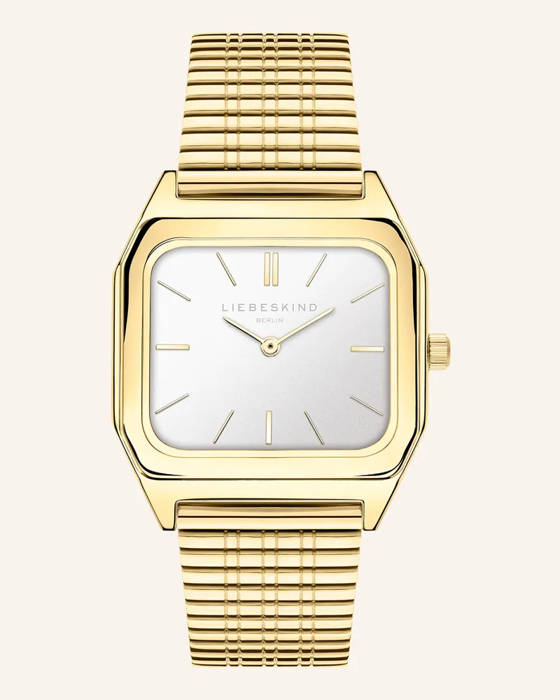 Liebeskind Armbanduhr  aus  Edelstahl Gold