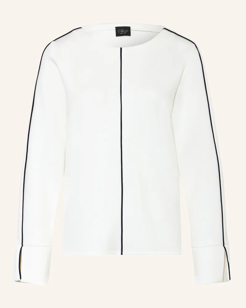 S.Oliver Sweatshirt weiss Weiss