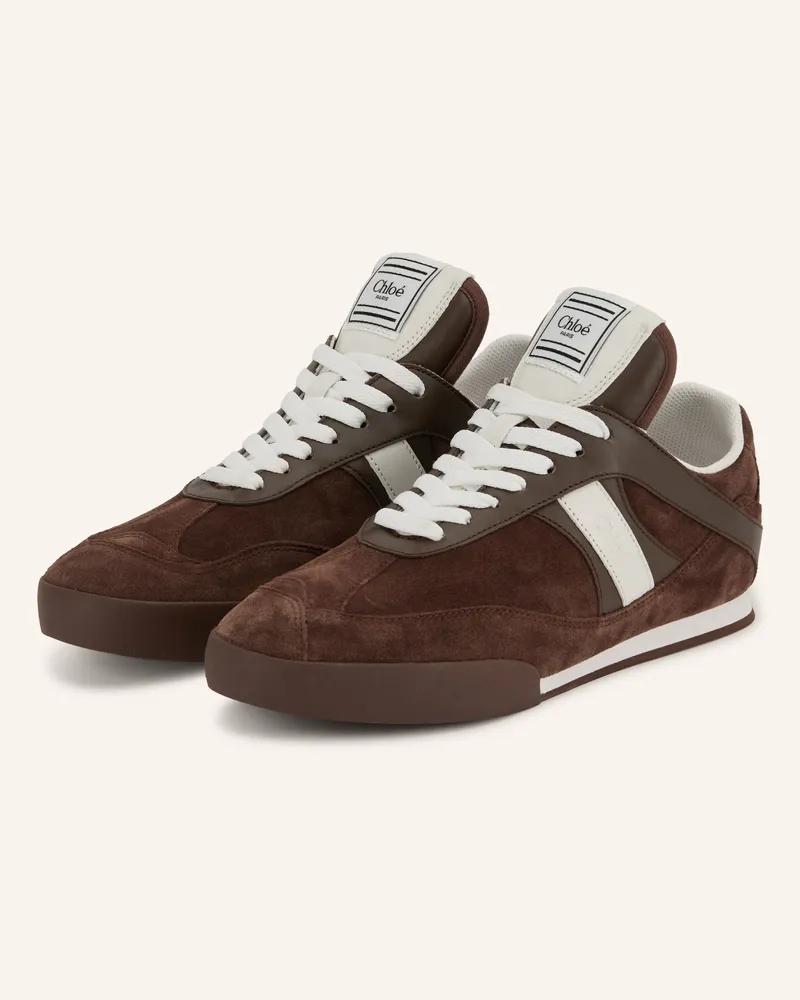 Chloé Sneaker Kick braun 27z