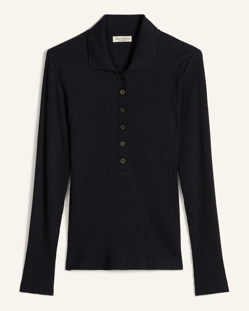 Marc O'Polo Jerseypolo blau Blau