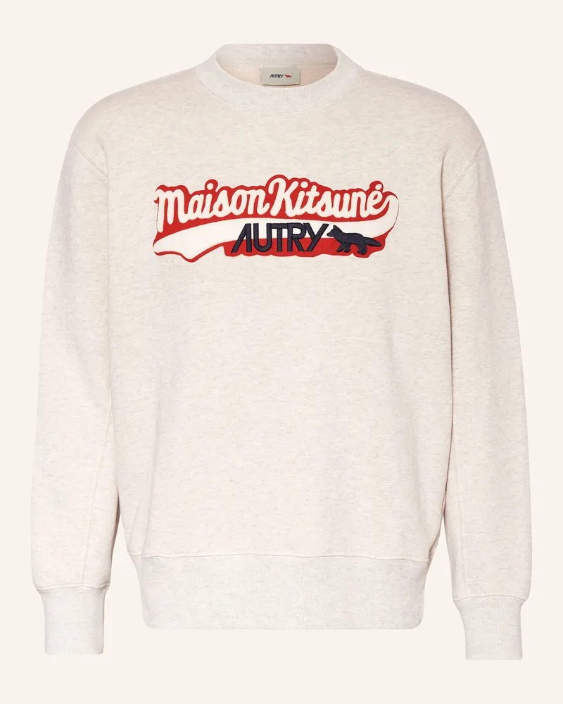 AUTRY Sweatshirt grau Hellgrau