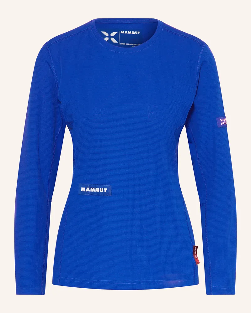 Mammut Longsleeve Eiger Nordwand blau Blau