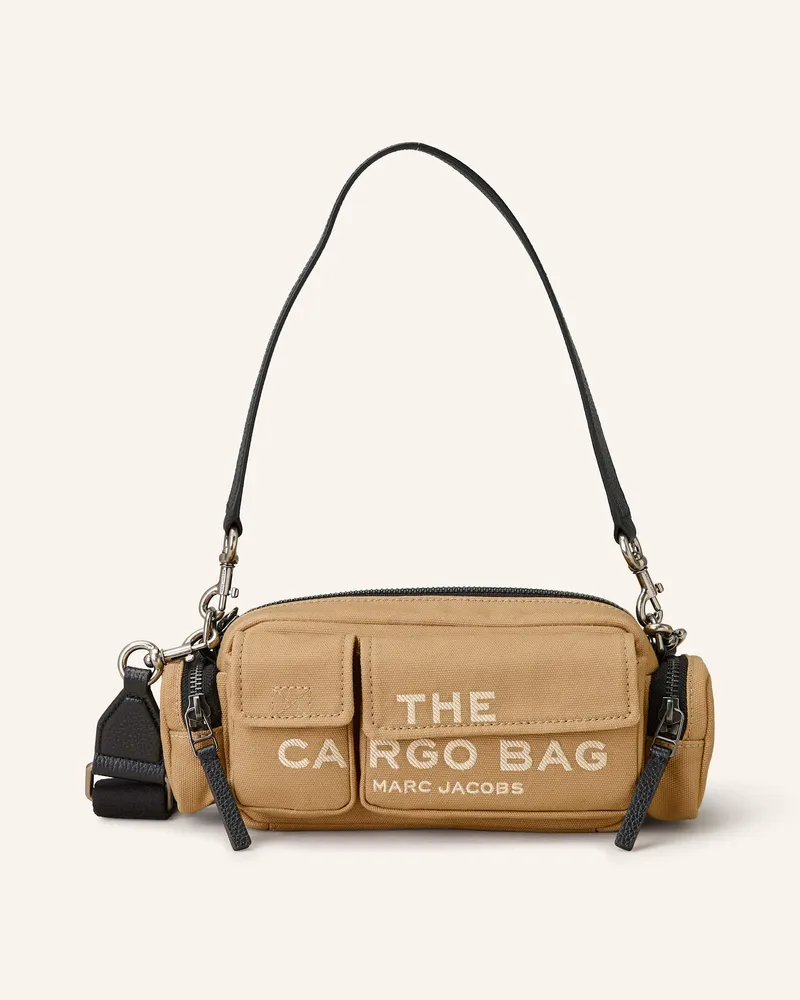 Marc Jacobs Schultertasche THE CARGO CANVAS SHOULDER BAG Camel
