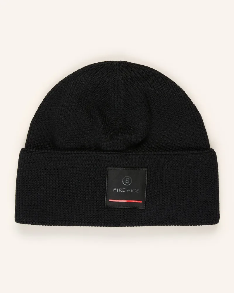Bogner Fire & Ice Mütze Tarek schwarz Schwarz